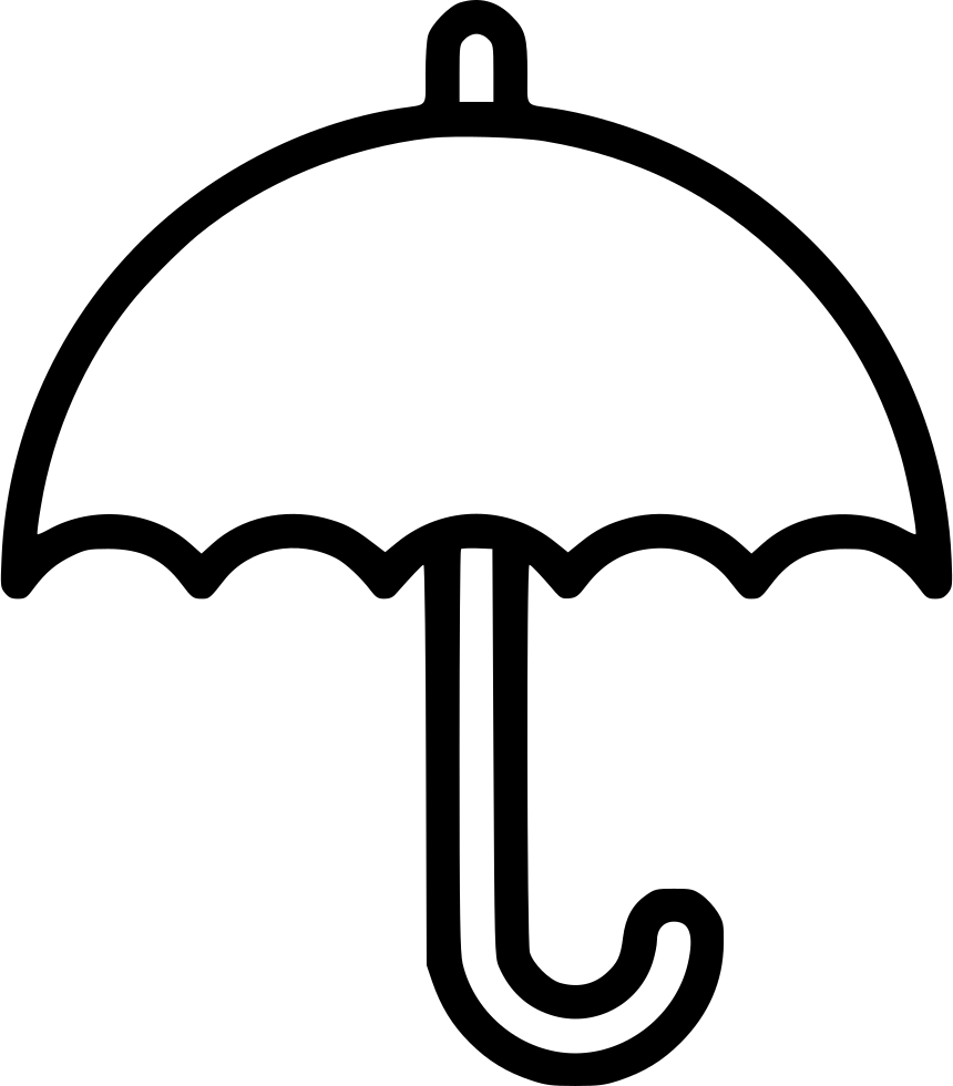 Png File - Umbrella Drawing Png (860x980), Png Download