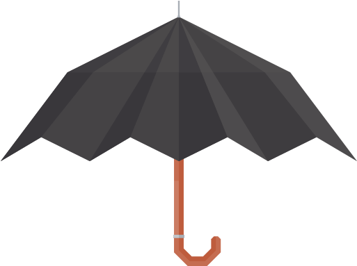 Custom Icon Umbrella Open - Marketing (800x800), Png Download