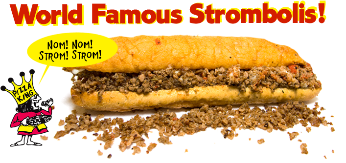 Bigfrontpic - Pizza King Stromboli Evansville (720x356), Png Download