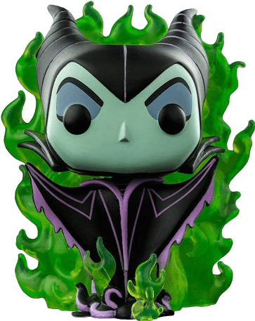 Maleficent In Green Flame - Maleficent Pop (709x709), Png Download
