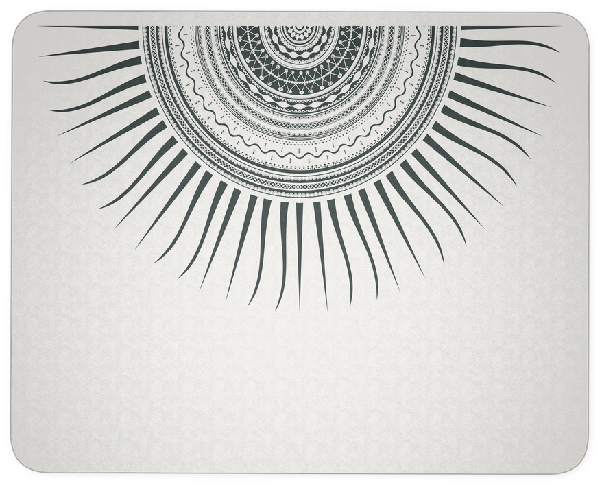 Tribal Sun Mouse Pad - Vector Graphics (1024x1024), Png Download