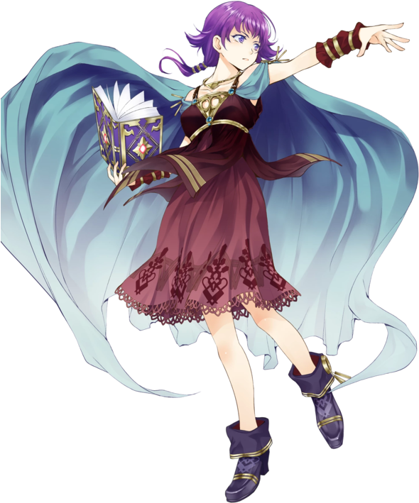 Full Attack Lute - Lute Fire Emblem Heroes (680x775), Png Download