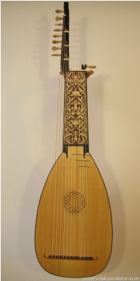 12c Lute In F' Or E', Laux Mahler - Kokyu (400x400), Png Download