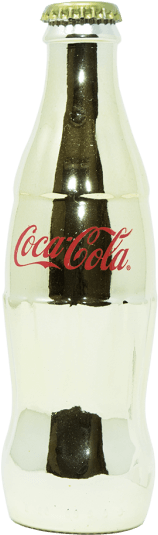 Coca Cola Gold Bottle Unfilled - Coca-cola (586x586), Png Download