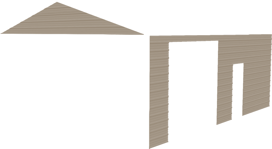 Carport Wall Clay - Plywood (1600x861), Png Download