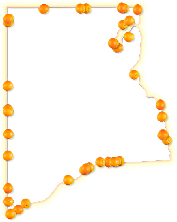 A Map Of Clay With A Yellow-orange Glow Border And - Art (613x768), Png Download
