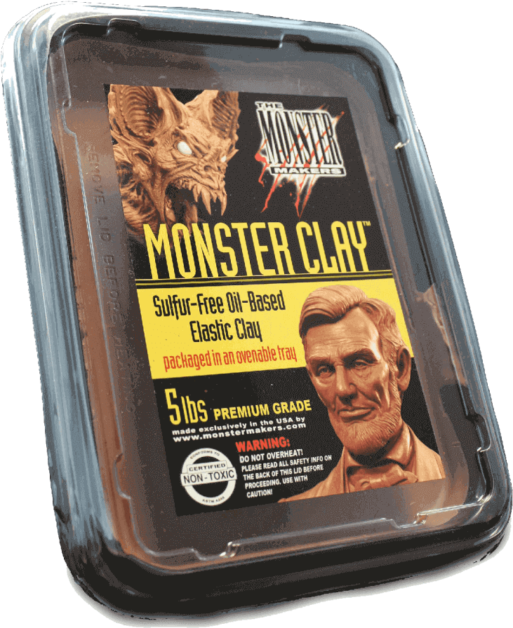 Silika Monster Clay - Monster Clay, 2,27kg (865x1024), Png Download