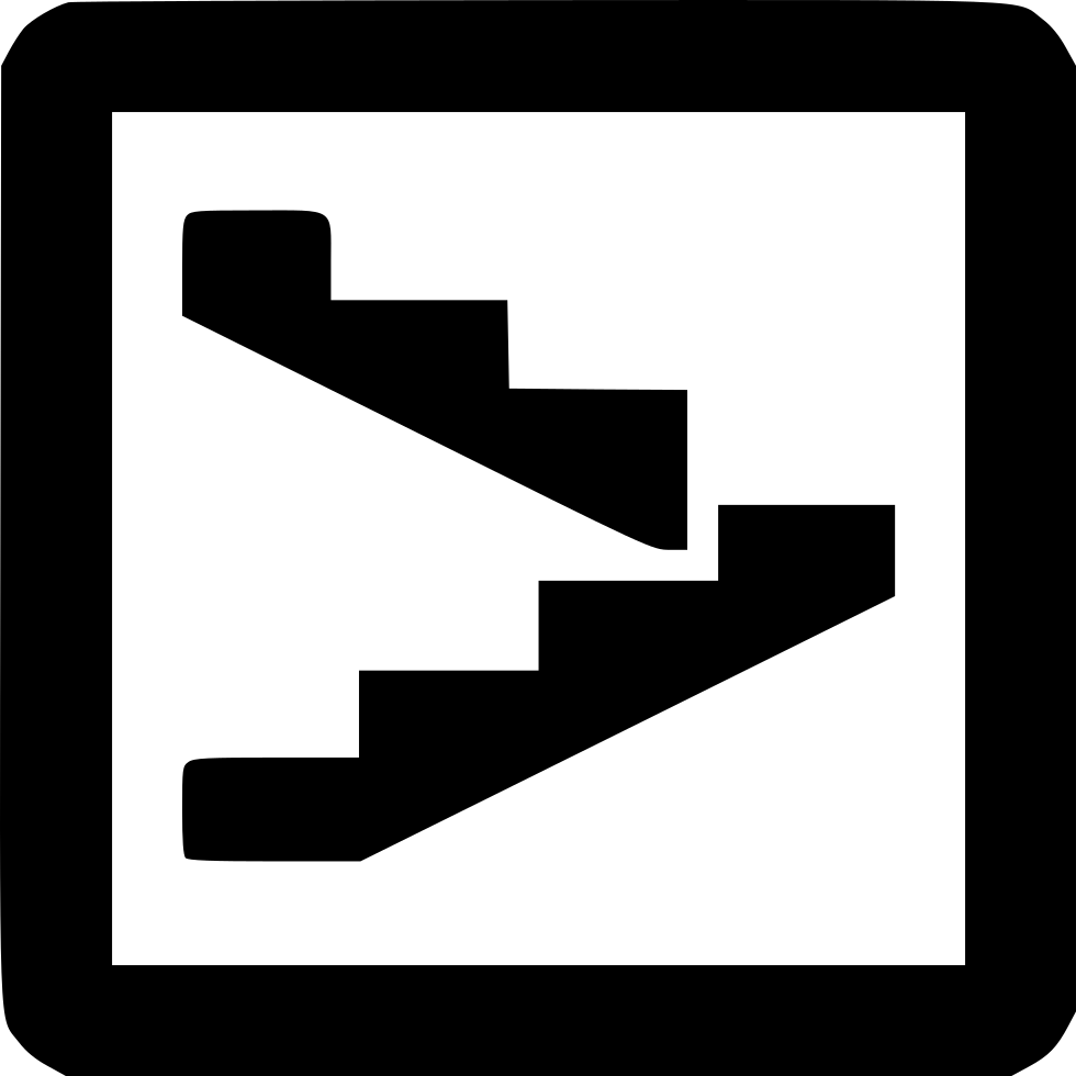 Png File - Stairs (980x980), Png Download