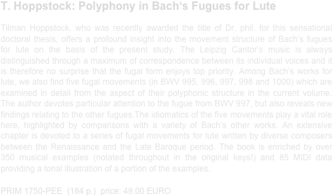 Polyphony In Bach's Fugues For Lute Tilman Hoppstock, - Johann Sebastian Bach (492x334), Png Download