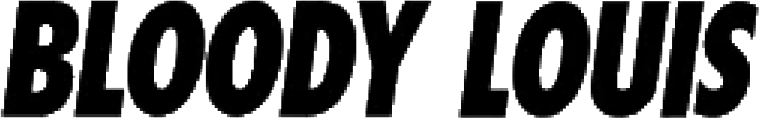 Pick A City - Bloody Louis Logo (1612x346), Png Download