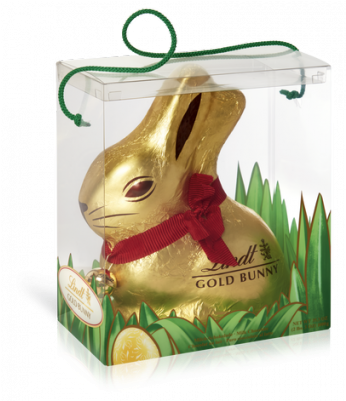 Lindt Chocolate Bunny (405x400), Png Download