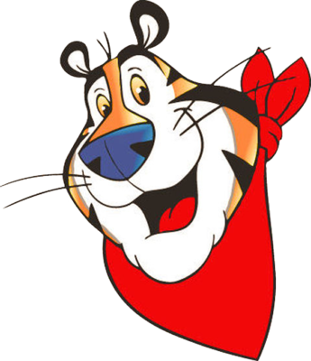 Photo Gallery Of - Tony The Tiger Face Png (345x400), Png Download