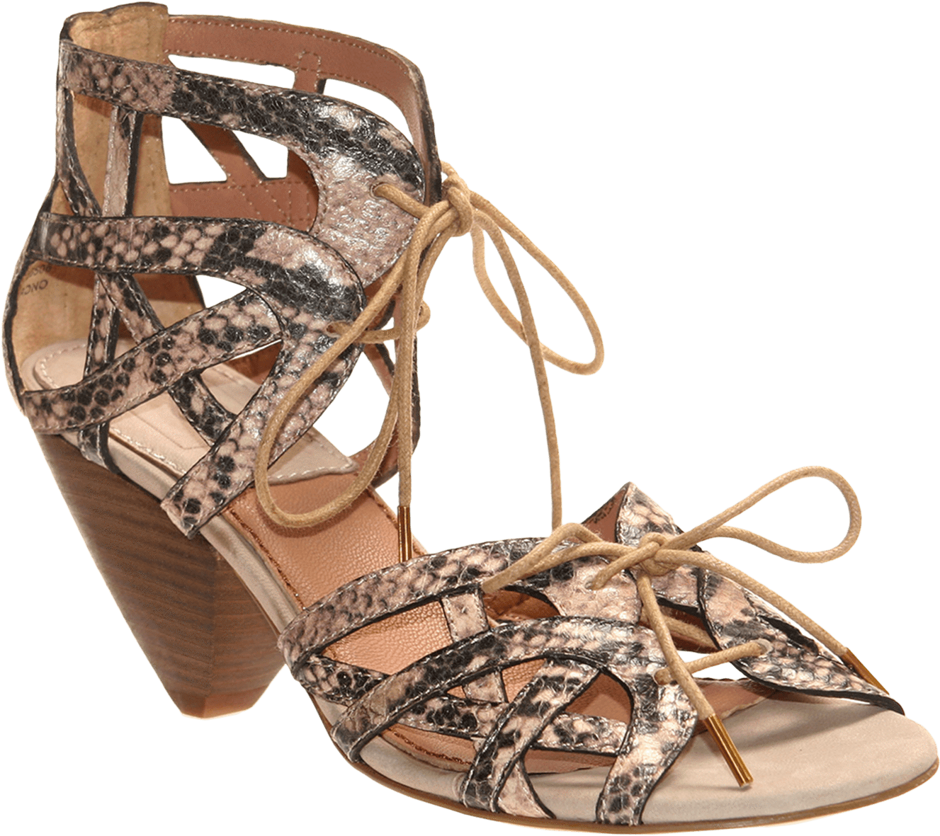 Bacio61, Trono, Angel Face, Strappy Heeled Sandal - Bacio 61 Boho Chic Trono Sandal Heel Angel Face Size (1400x1400), Png Download