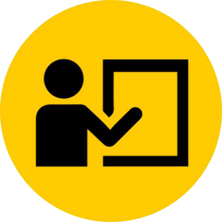 Training Icon Training Division - Blended Learning (446x446), Png Download