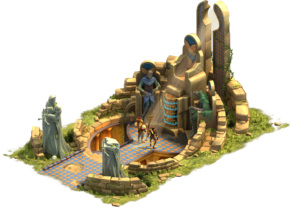 Trono Dos Senhores Supremos - Building (1005x731), Png Download