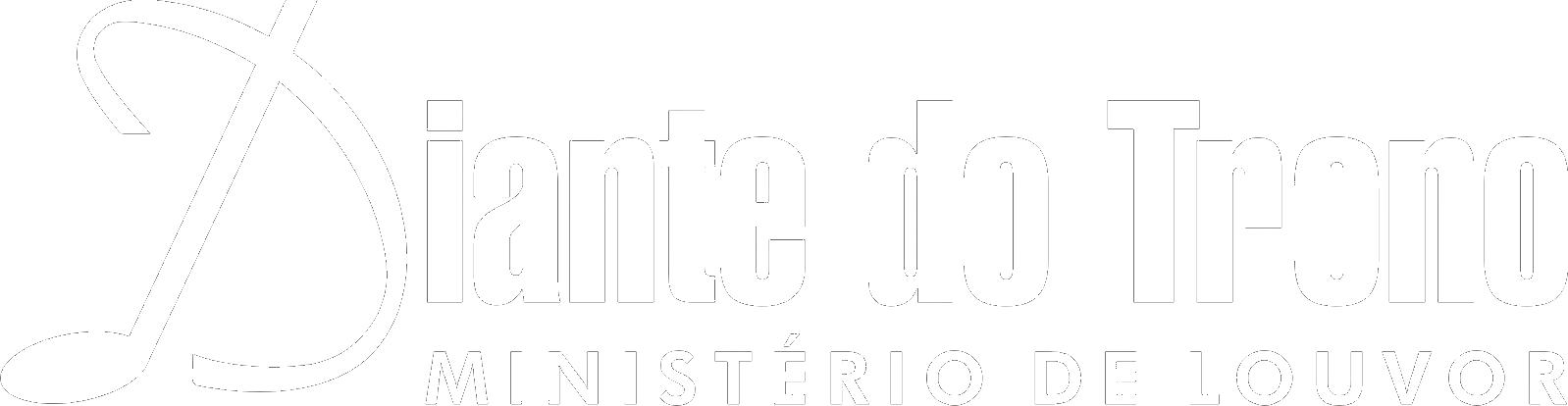 Material De Uso Do Dt - Diante Do Trono (1598x414), Png Download