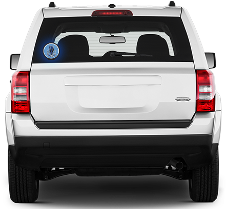 Light Up Jeep Rear View - 2016 Jeep Patriot Rear (955x431), Png Download