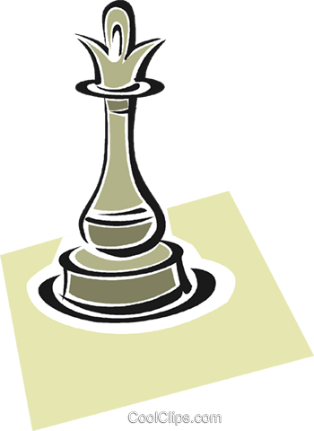 King Chess Piece Royalty Free Vector Clip Art Illustration - King (350x480), Png Download
