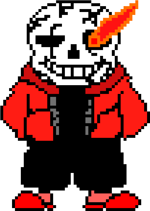 Anti Lust - Sans Pixel Art (560x770), Png Download