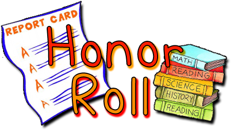 Diploma Clipart Honour Roll - Honor Roll Clipart (456x267), Png Download