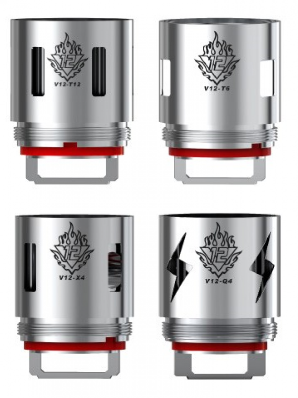 Smok Tfv12 Turbo Engine Replacement Coils - Smok V12 Q4 Coils (800x800), Png Download
