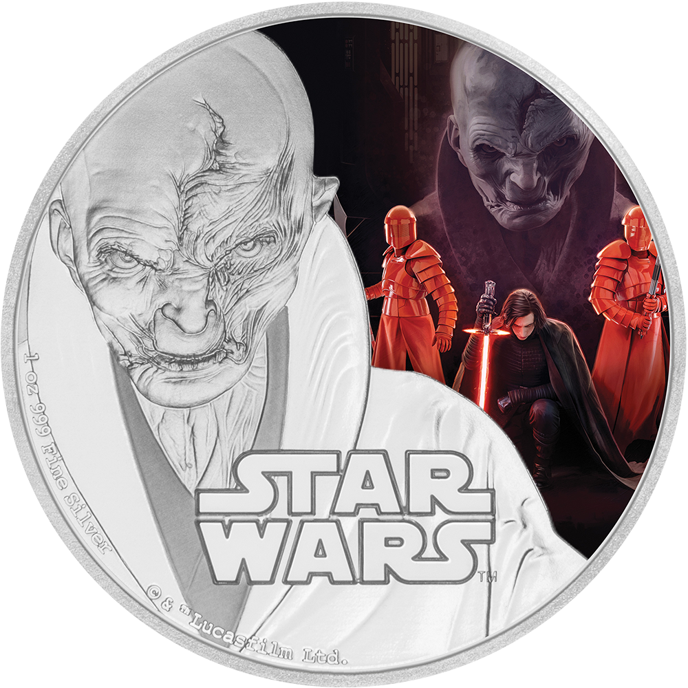 2017 Star Wars The Last Jedi Supreme Emperor Snoke - 2017 Star Wars: The Last Jedi - Supreme Leader Snoke (1000x1000), Png Download