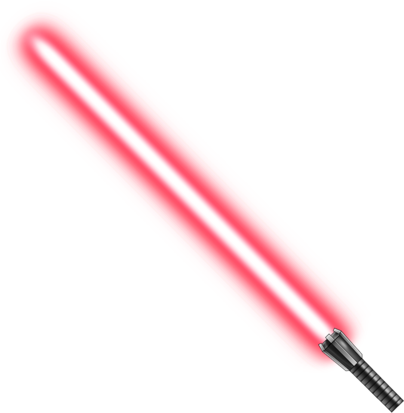 Star Wars Would You Want Snoke To Own A Darksaber - Red Lightsaber Transparent Background (883x904), Png Download