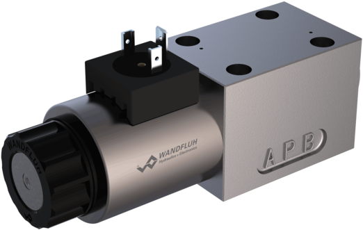 Switching Valves Solenoid Operated Spool Valve Wdmfa06 - Valve (600x480), Png Download