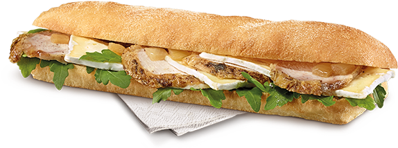 Pollo Asado Brie Pans And Company (670x260), Png Download