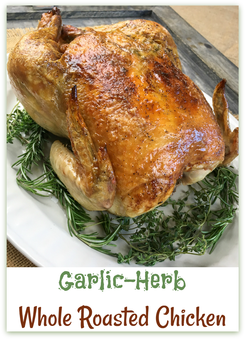 Garlic-herb Whole Roasted Chicken - Pullover-jargon Rechteckiger Aufkleber (852x1174), Png Download