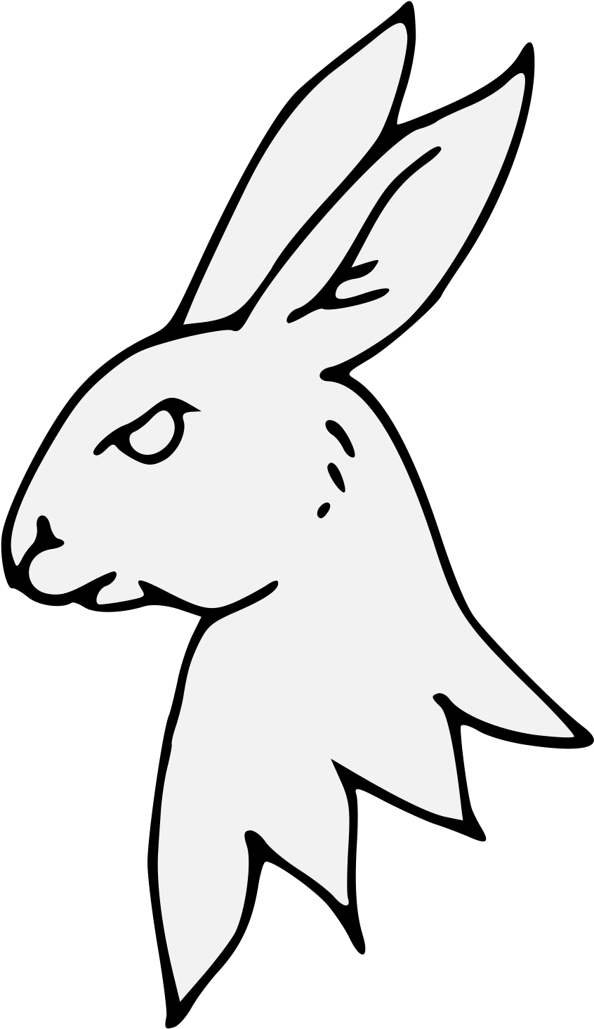Details, Png - Domestic Rabbit (881x1468), Png Download