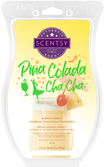 Pina Colada Cha-cha Scentsy Brick - Pina Colada Cha Cha Scentsy Brick (600x600), Png Download