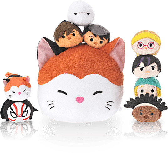 Chara - Big Hero 6 Mochi Tsum Tsum (537x490), Png Download