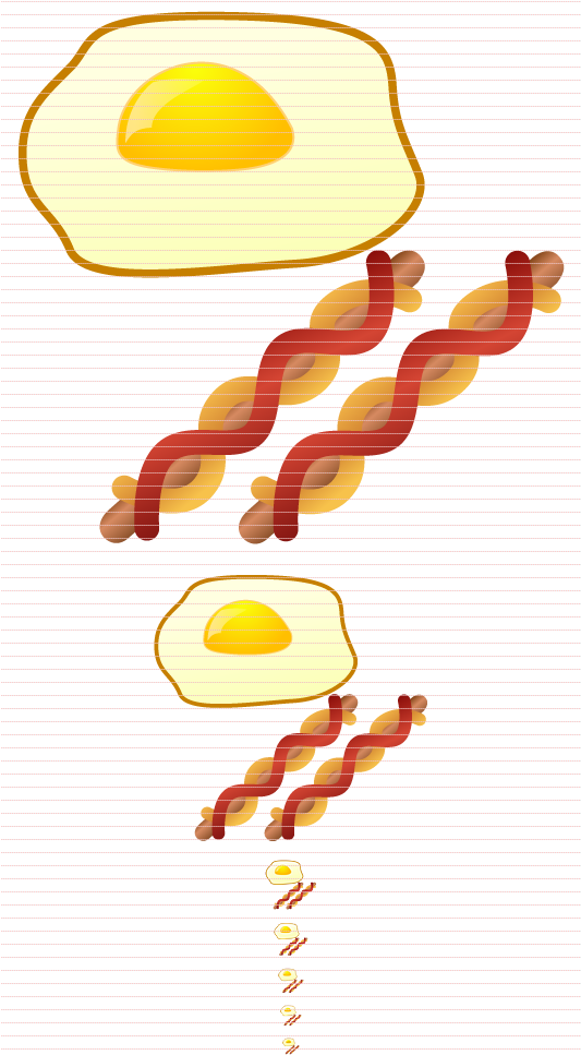 Free Breakfast Icon On Behance - Behance (532x988), Png Download