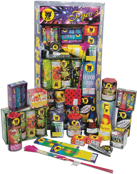 Family Pack Fireworks (600x600), Png Download