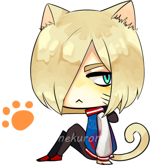 Visit - Yurio Neko (582x582), Png Download