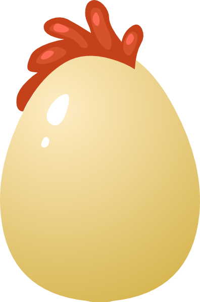How To Set Use Chicken Egg Icon Png - Egg And Chicken Clip Art (396x598), Png Download