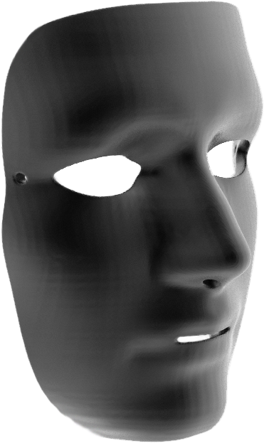 Blank Mask Png - Blank Face Mask Png (800x800), Png Download