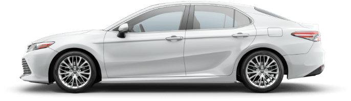 Wind Chill Pearl - Pearl White Camry 2018 (864x300), Png Download