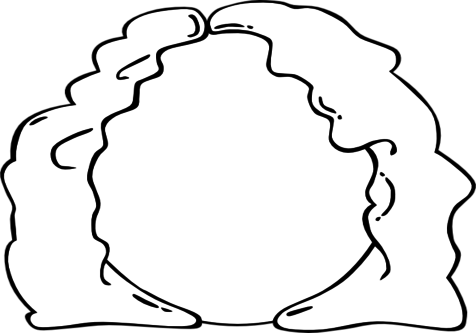 Blank Stare Face Clip Art At Vector Online - Coloring Picture Of A Blank Face (476x333), Png Download