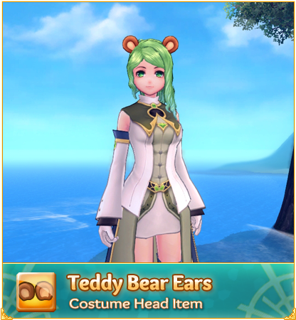 Kitty And Teddy Ears Fortune Pack - Aura Kingdom North Star Eye Patch (724x450), Png Download