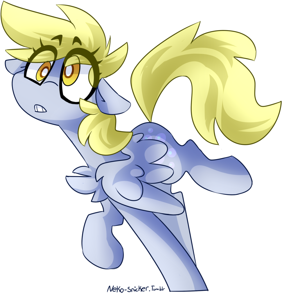 Nekosnicker, Derpy Hooves, Floppy Ears, Fluffy, Pegasus, - Comics (1003x1024), Png Download