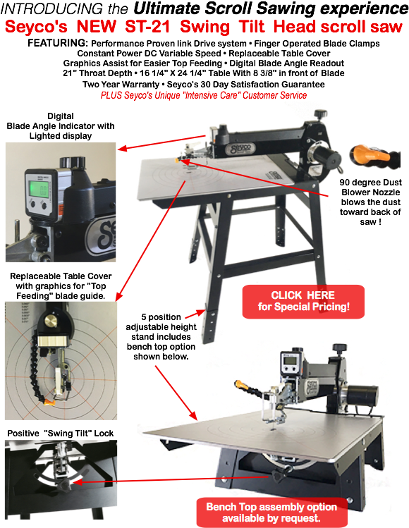 Scroll Down To Bottom For More Information - Seyco Scroll Saw (612x792), Png Download