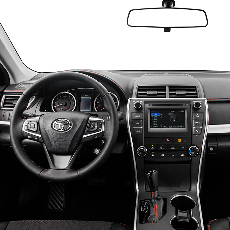 The 2017 Toyota Camry Is Fully Capable Of Handling - Camry 2017 Se Interior (732x732), Png Download