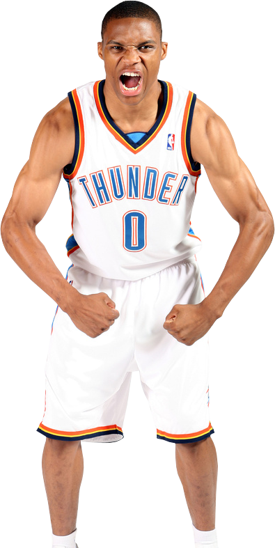 These Images Will Help You Understand The Word 'russell - Oklahoma City Thunder 2018 Media Day (395x787), Png Download