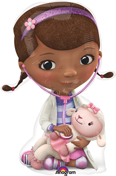 Doc Mcstuffins Cut Out (600x600), Png Download