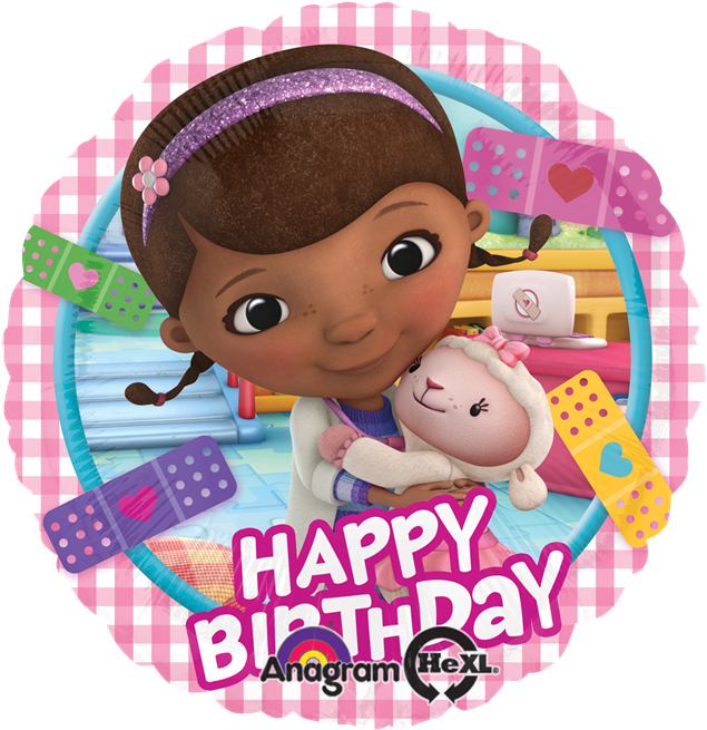Doc Mcstuffins Happy Birthday (700x707), Png Download