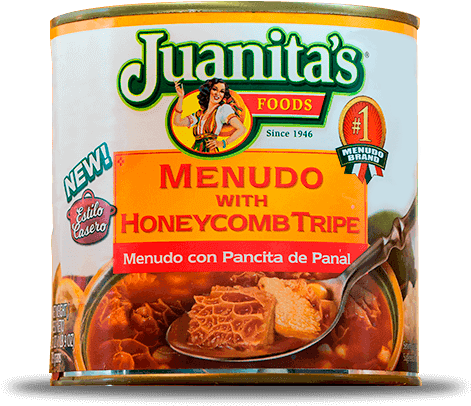 Menudo Honeycombtripe25 - Juanita's Hominy (800x425), Png Download