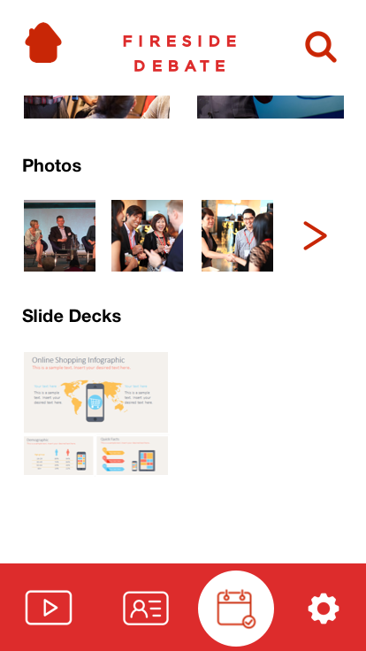 Post Event Page Scroll Down - Iphone (414x736), Png Download