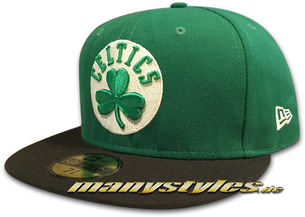 Boston Celtics Nba New Era Caps And Snapback Caps - New Era 59 Fifty Boston Celtics 7 (1000x789), Png Download